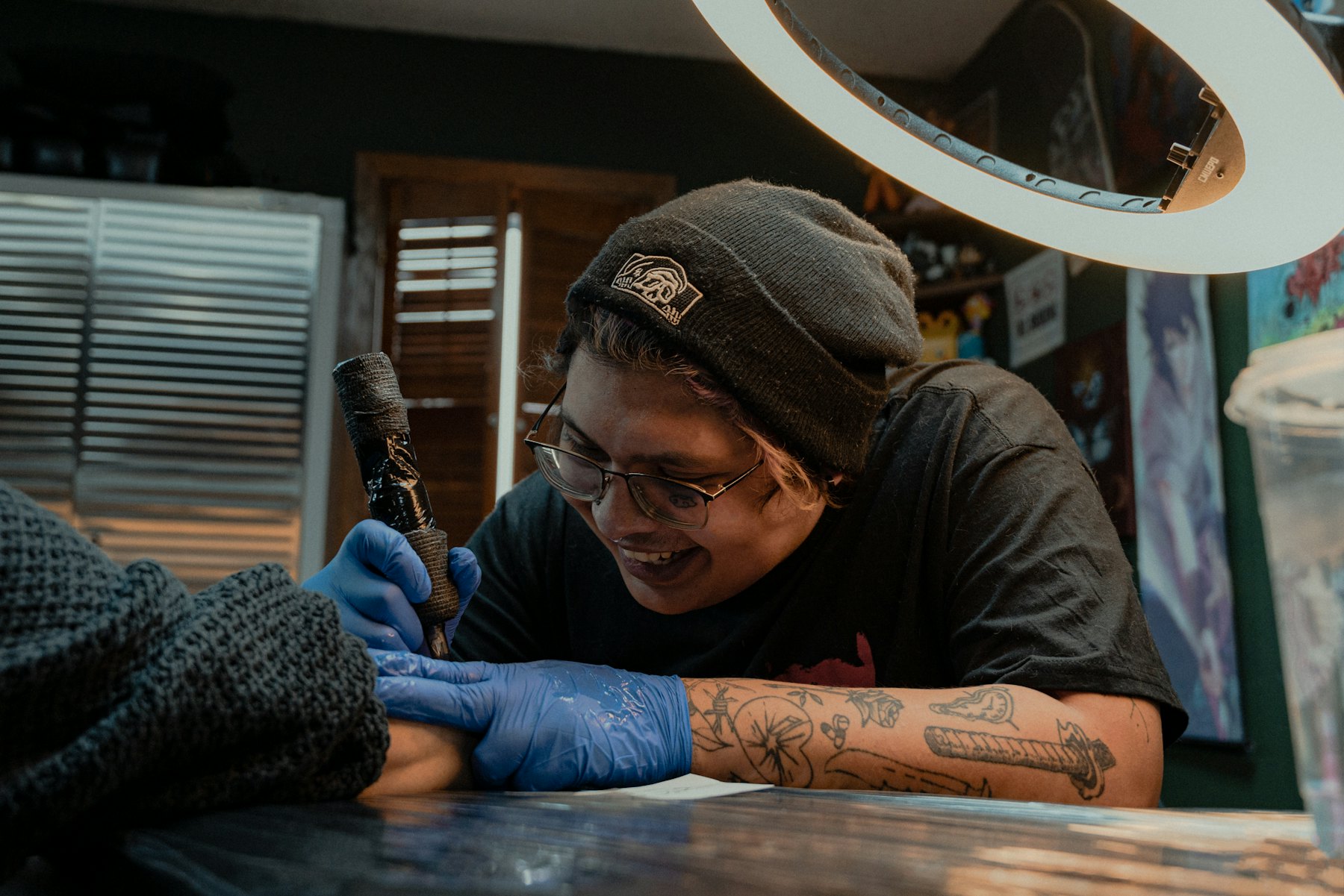 Black and grey work in progress